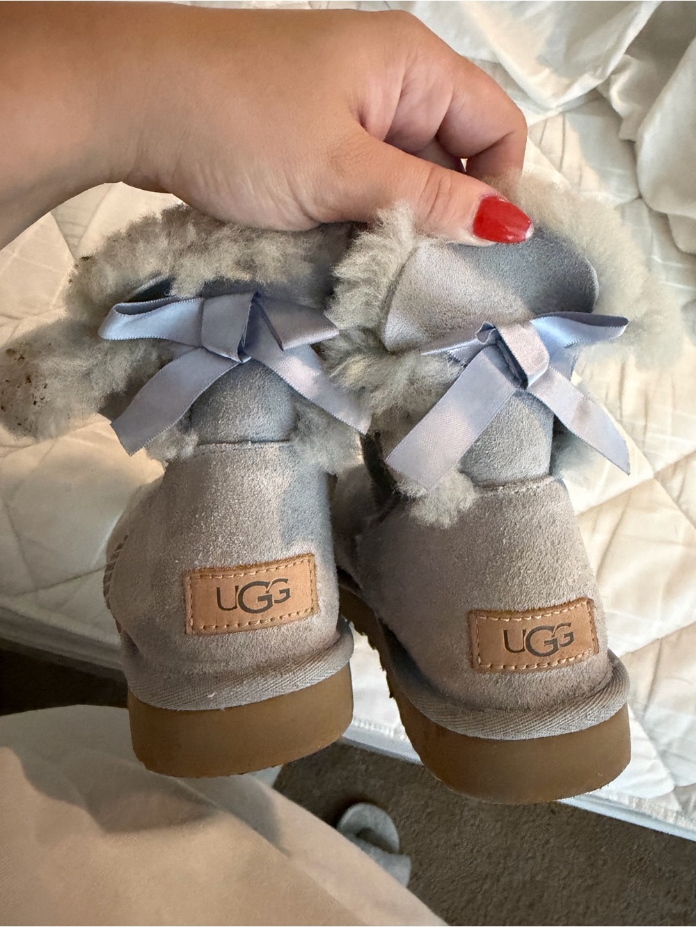 Blue Bailey Bow UGGs 💙